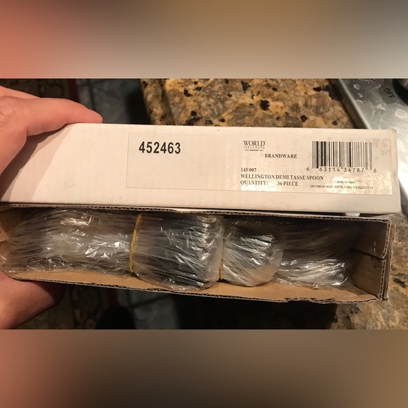 World tableware 145 007 Wellington Demitasse spoon 4.3/4” - Picture 1 of 12